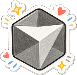 Cursor · Hand-drawn logo sticker